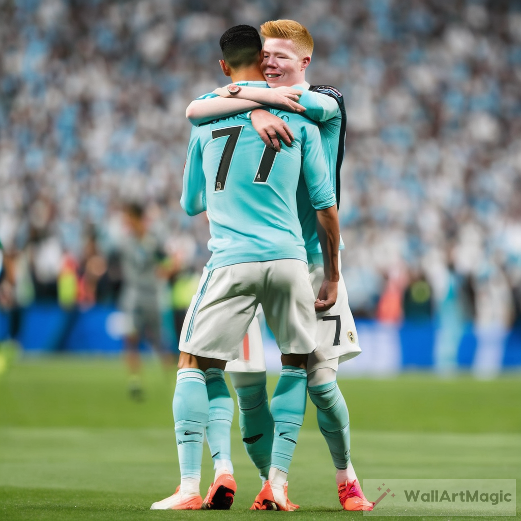 Embrace: Kevin De Bruyne & Cristiano Ronaldo