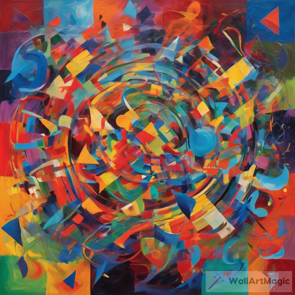Harmony in Chaos: Exploring Colorful Abstractions