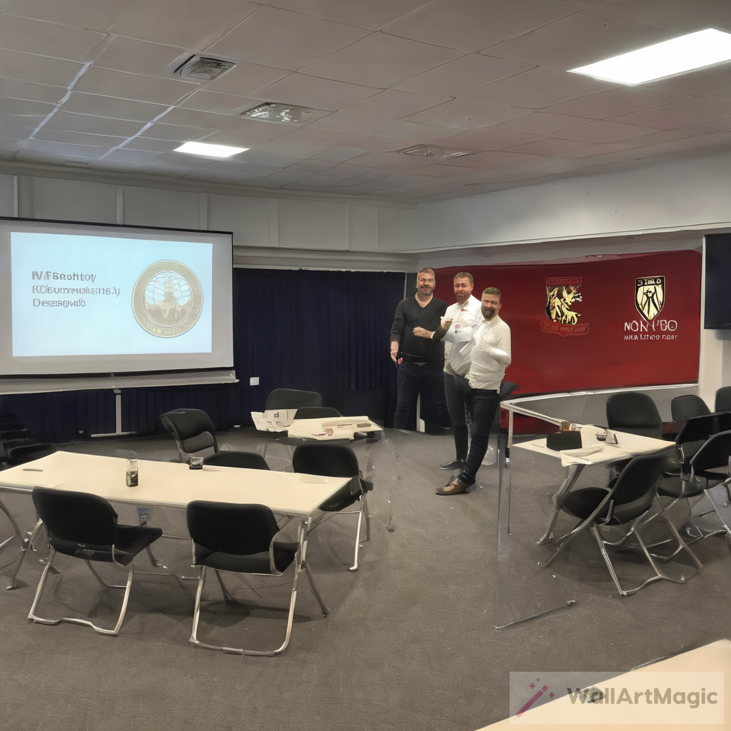 Presenting at MK Dons Club: Sports and Art Intersection