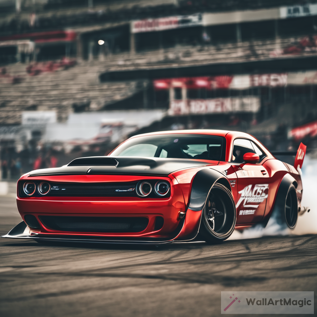Dodge Demon Drifting Spectacle