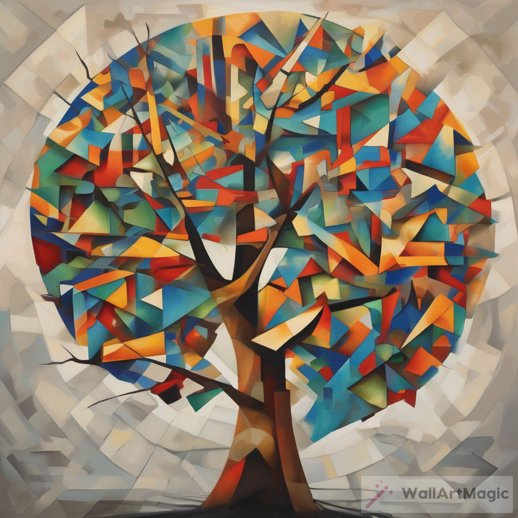 Exploring Cubism: Tree Art Challenge