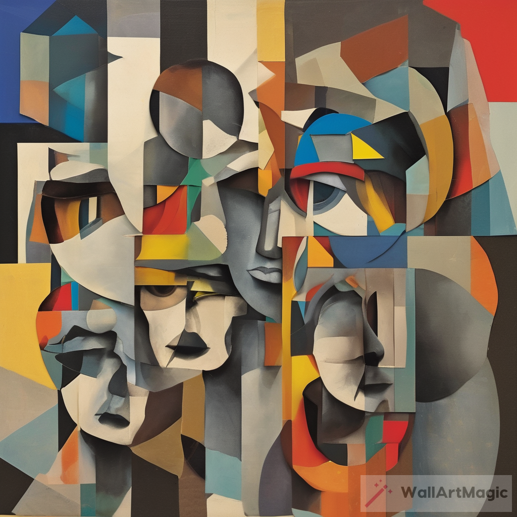 Discover Cubism Collage Art