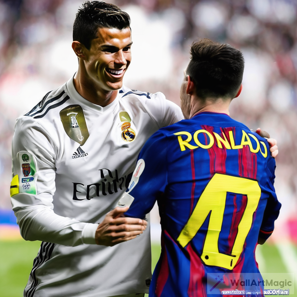 Ronaldo Messi Kiss: Respecting Football Legends