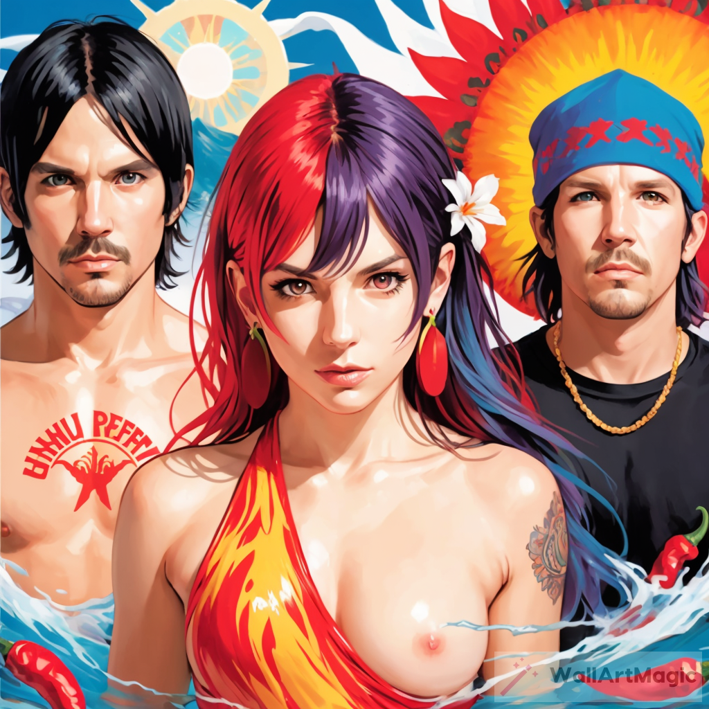 Iconic Red Hot Chili Peppers Album Covers