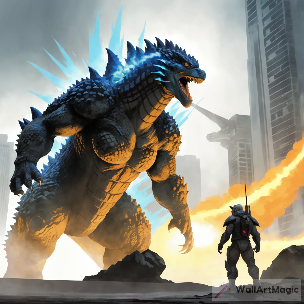 Godzilla Poster: Minus One, Minus Color