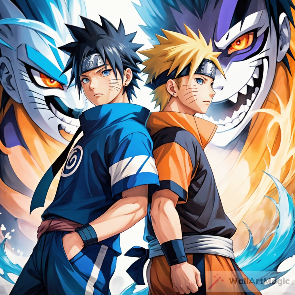 Epic Naruto and Sasuke Wallpaper