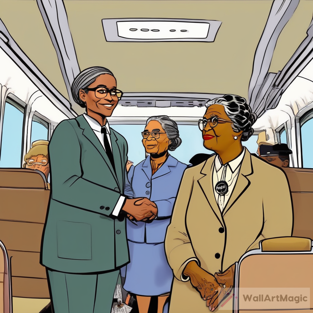 Inspiring Rosa Parks Cartoon Story