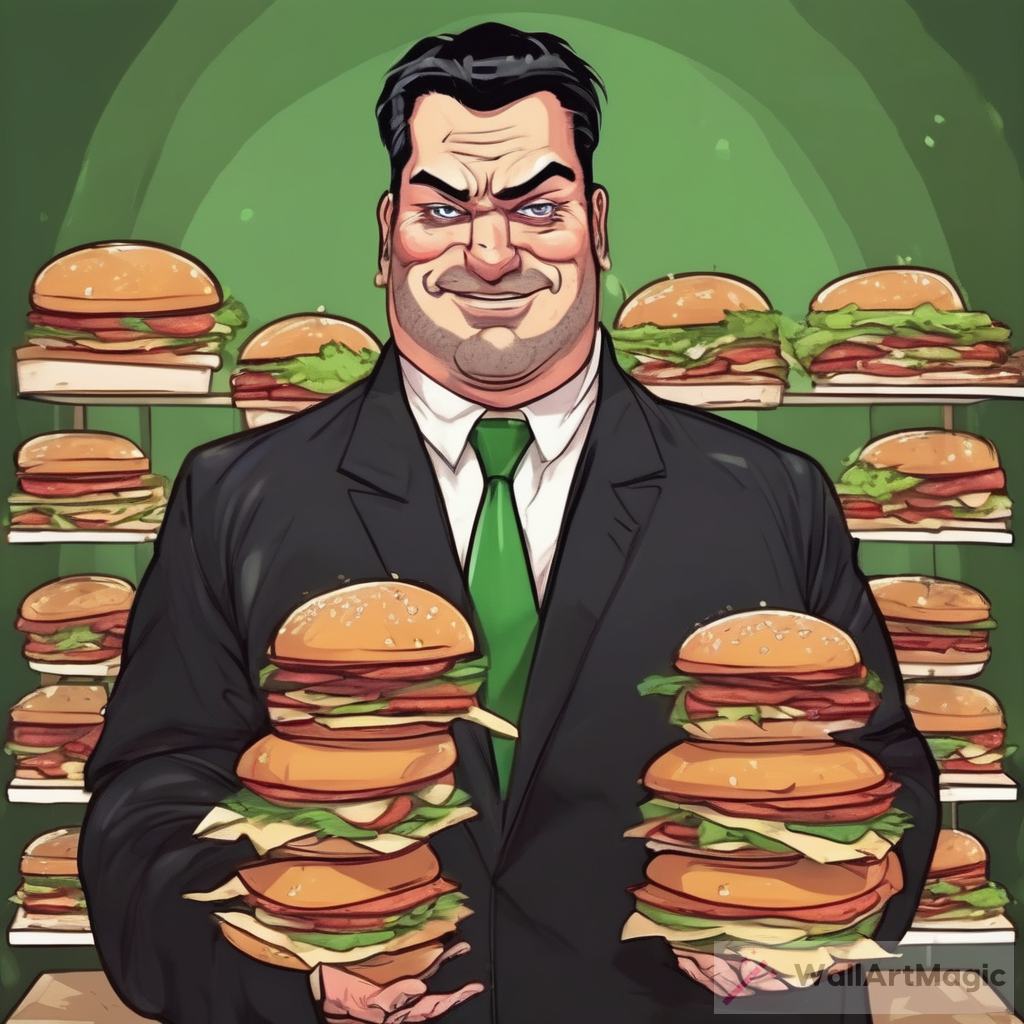 Meet Uncle Bart: The Evil Sandwich and Burger Lover