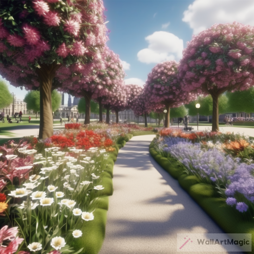 Stunning London Park: High Tech 3D Digital Design