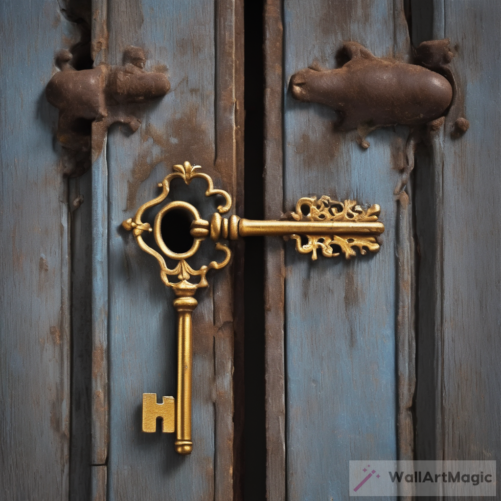 Unlocking Mysteries: The Old Rusty Key and the Wooden Castle