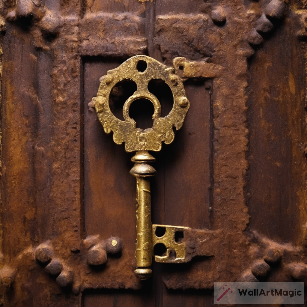 Unlocking Mysteries: Rusty Key and Wooden Castle
