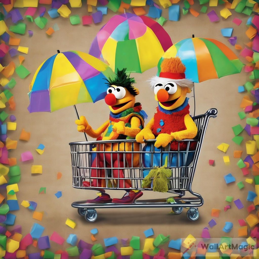 Colorful Adventures: Ernie and Bert