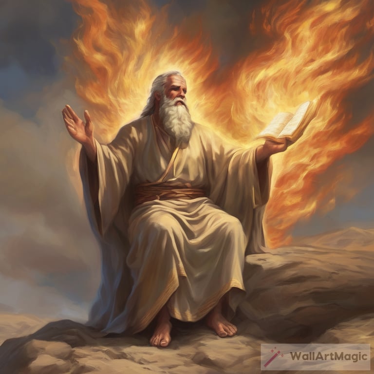 Write up"God of Elijah that answereth by fire"