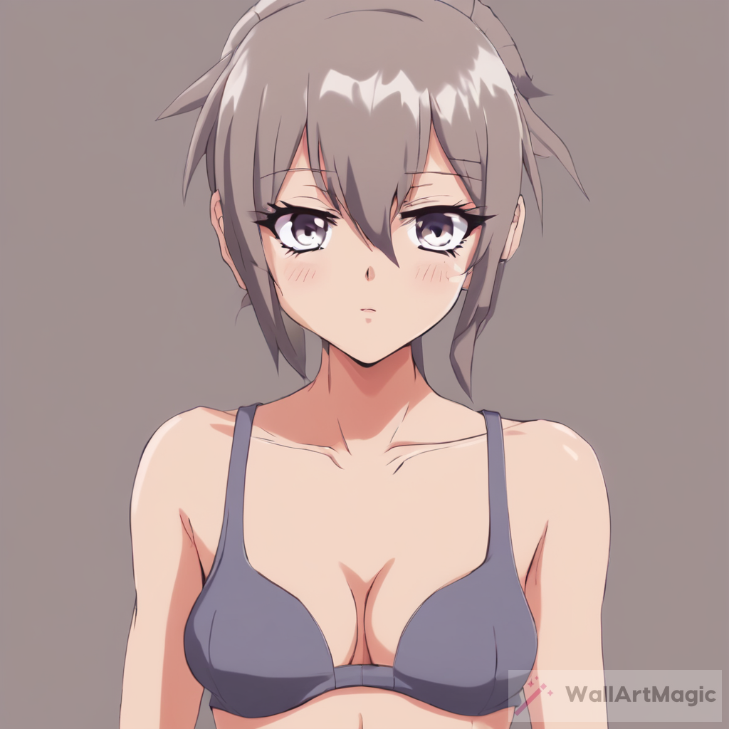 Mesmerizing Anime Girl Artwork Without Clothes