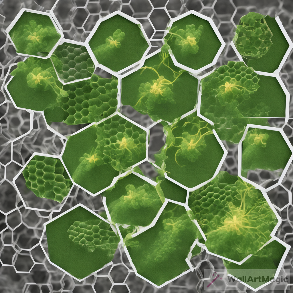 representing plant phenology as waves of photo-thermal responses within an hexagon shape and blank outside the hexagon