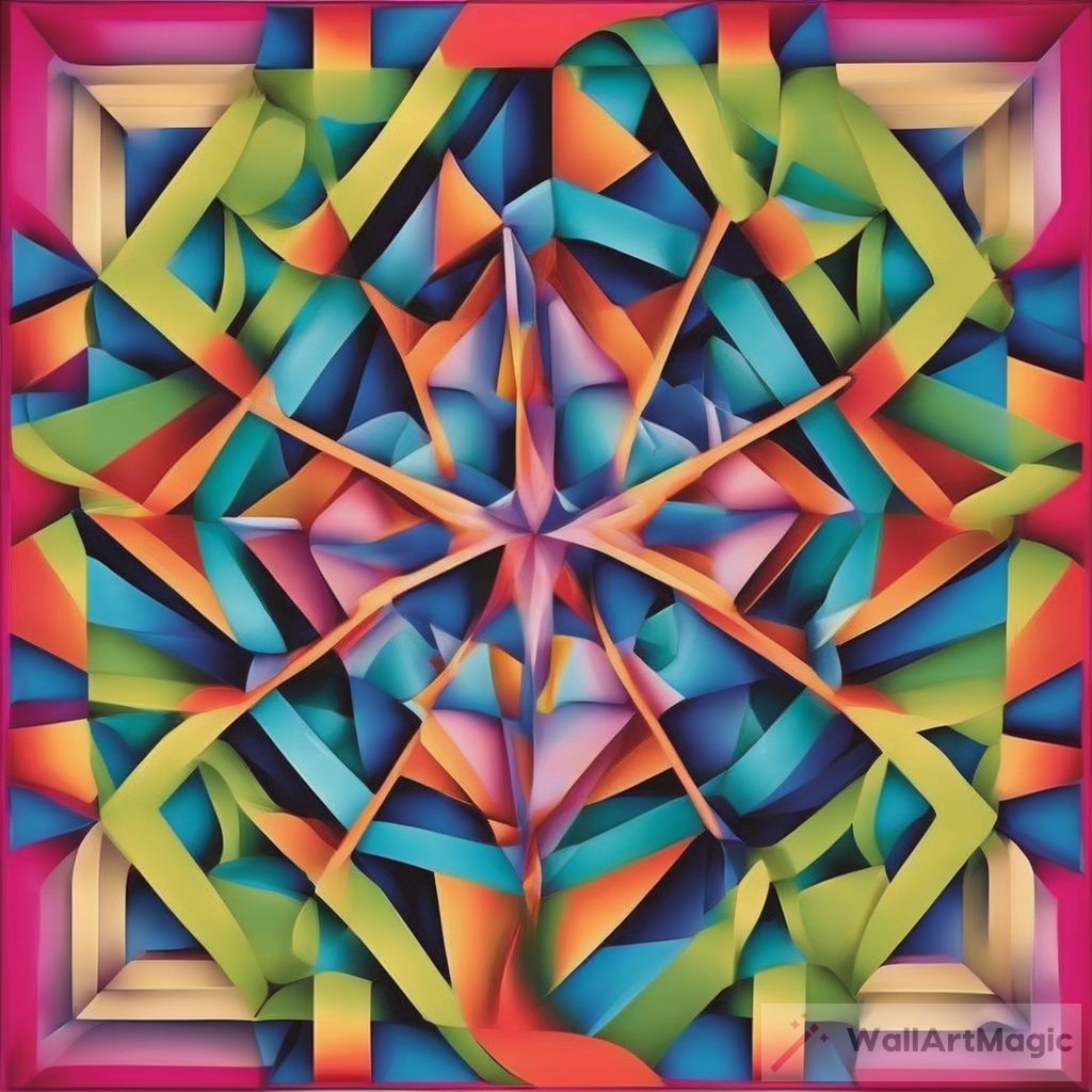 Colorful Symmetry: Geometric Shapes in Art