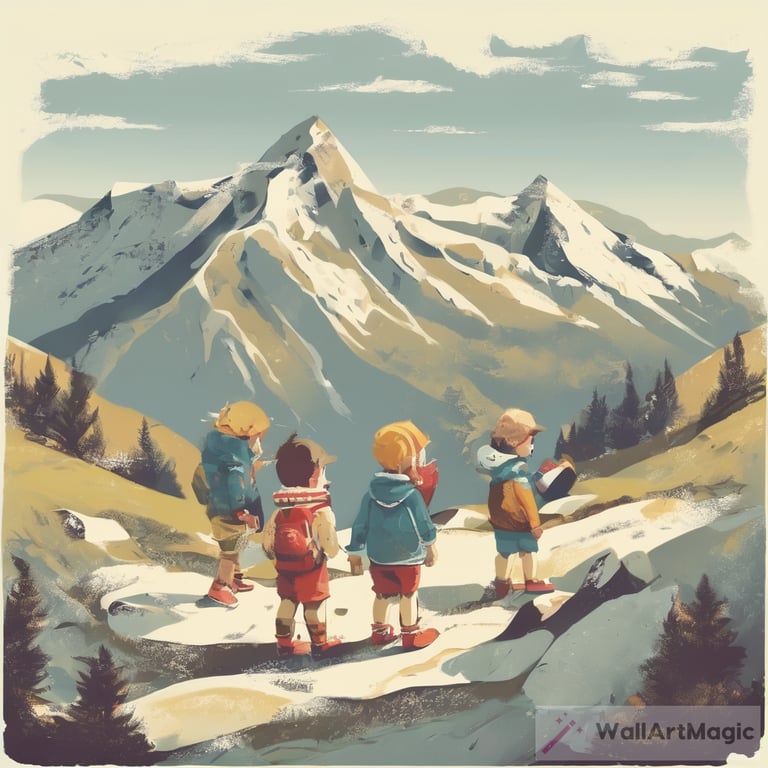 Bambini in montagna - mountains with children