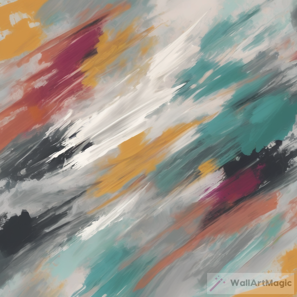 imagine prompt wallarts modern abstract brush painting digital download